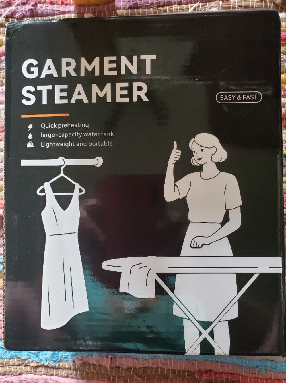 Easy & Fast Clothes Steamer (Brand New In Box)